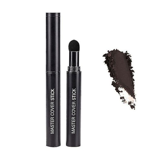 Hårlinje Concealer Pen Kontroll Hårrotskant Blackening Omedelbart cover upp Grått Vitt Hår Naturlig Ört Hår Concealer Penna Black