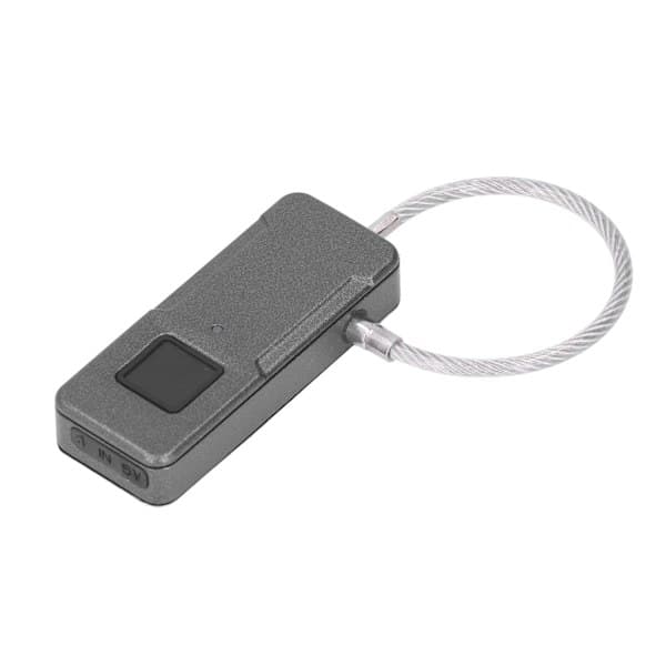 Fingerprint Lock Quick Identification Safe Reliable 10 Fingerprints Low Power Consumption Lock Tool for Luggage