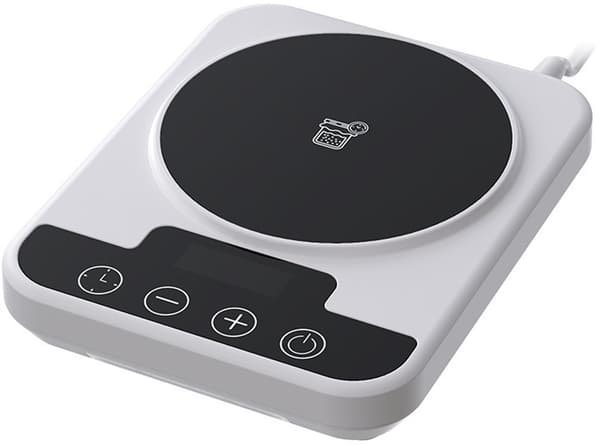 Surdeigsstarter varmematte, presis 1°F temperaturkontroll, 12-timers timer og minne, for brød, yoghurt og pizzadeig, hvit