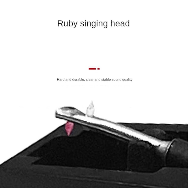 TS-Levysoitin Dual Moving Vaihda Kosketus Lp Vinyylin Neulaan Tupla Ruby Ja Sapphire Ste
