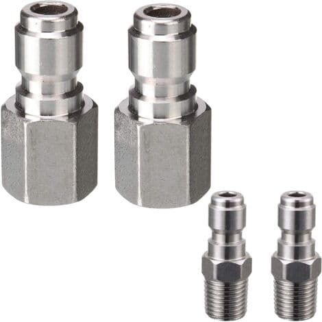 NPT-naaraskierreliitin 1/4\", NPT-koiraskierreliitin 1/4\"