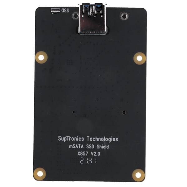 TS-For 4 Msata Ssd -sovitin X857, 4 Model B X857 V2.0 Msata Ssd -laajennuskortille Usb3.0-moduuli