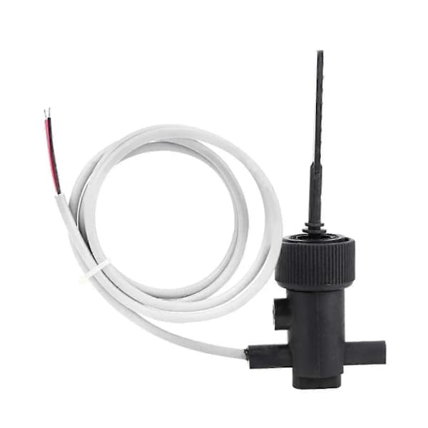 Vattenflödesbrytare FS-10 100V Högprecisionsnivåsensor Justerbar Vattennivåkontroll Flottörnivå Svart