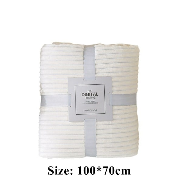 100*70cm Tæppe Kast KHAKI KHAKI