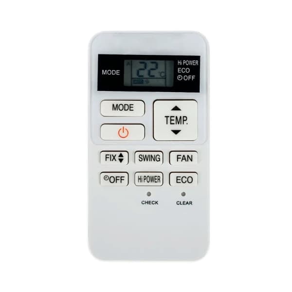 TS-Fjernbetjening til Toshiba Aircondition RBC-ASX11E-C