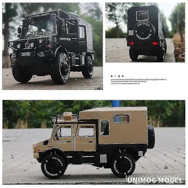 1/32 RV Legering Simulering Off-Road Køretøj Børnelegetøj - Gul