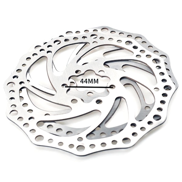 Cykelskivbromsrotorer 160mm Center Lock Rotor med 6 Bultar - 2 st