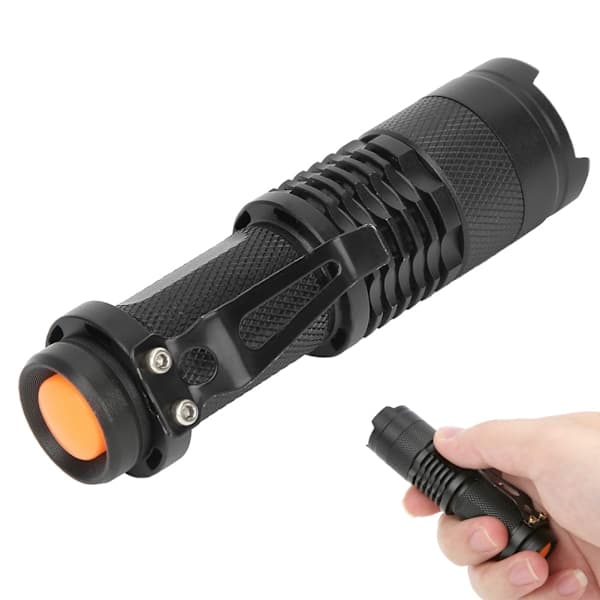 2 kpl Ulkokäyttöön Tarkoitettu Flash Super Defender EDC Mini Zoomattava Taskulamppu Teleskooppitarkennuksella