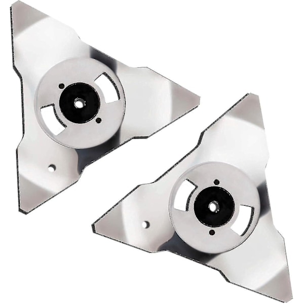 2-pakning rustfrie reserveblader for Robomow robotgressklippere RS TS MS RC TC MC-modeller
