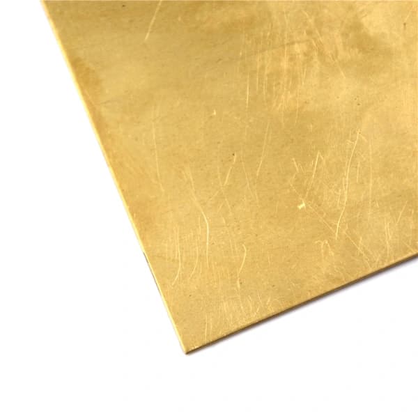 Messinkilevy, ohut metallifolio 0,5*100*100mm