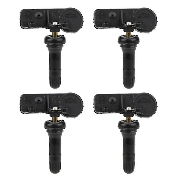 4 st Däcktryckssensorer 68241067AB 433 MHz TPMS Passar till Jeep Wrangler
