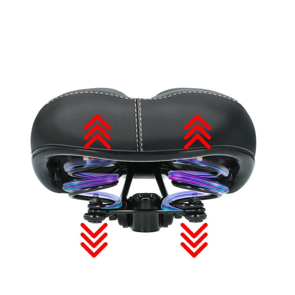 TS-Dunlop Cykelsadel 25x21x12cm