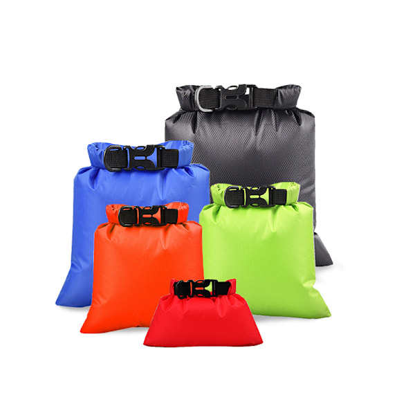 Vattentäta packpåsar packväskor väskor - 5-pack Mix