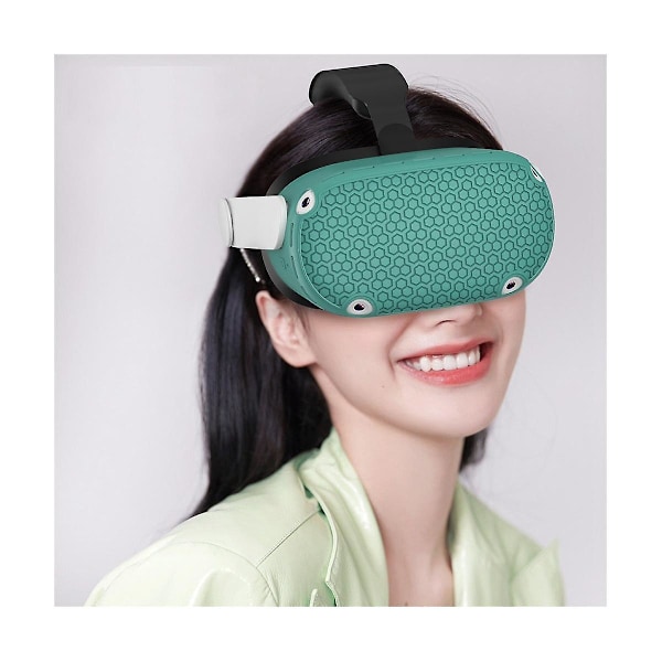 TS-For Meta Silikone Beskyttelsesetui til Host, 5-delt sæt, Ikke- og Anti-drop VR Tilbehør, lilla