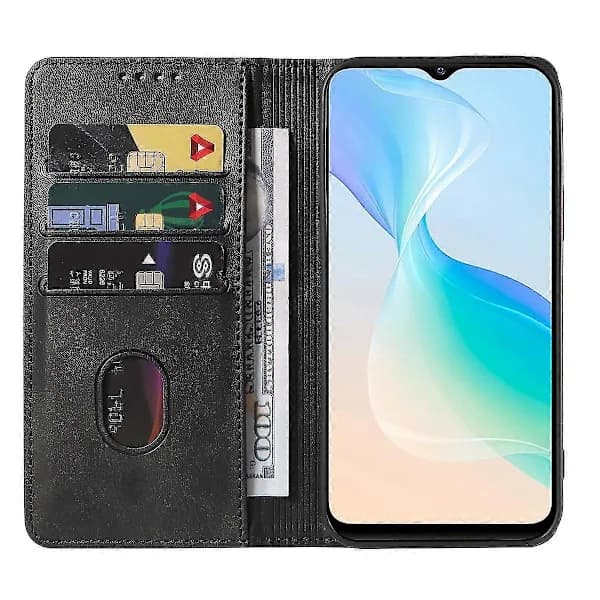Magnetisk lærveske for Vivo Y76 5g