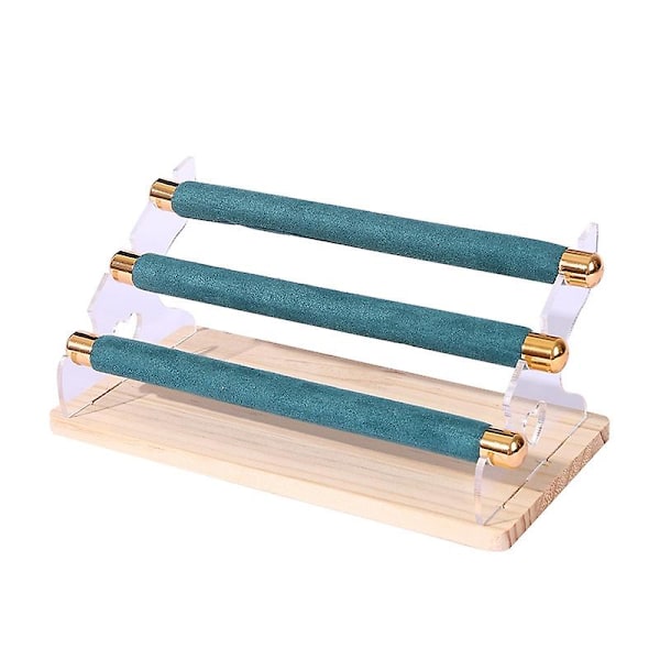TS-Träsmyckesställ Ringhållare T-bar Display Armband-a