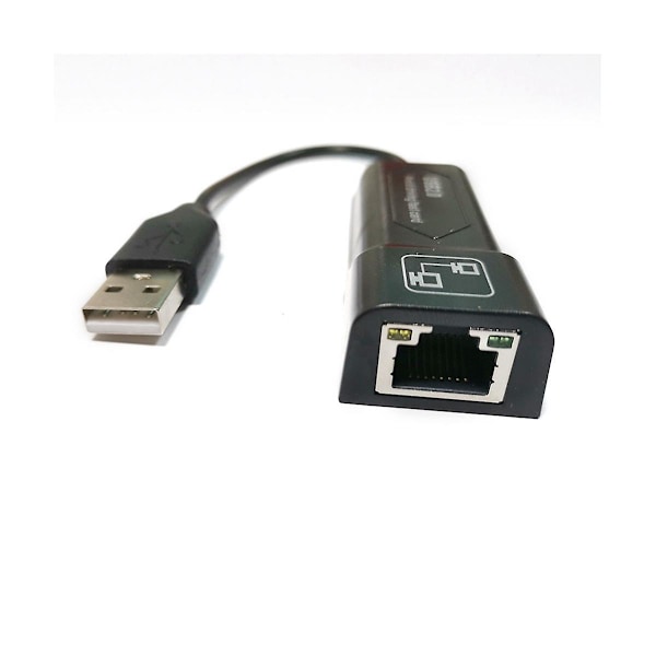 TS-Usb 2.0 til Rj45 10/100 Mbps Usb Ethernet Adapter Nettverkskort Lan Usb Nettverksadapter Lan Rj45 Kort