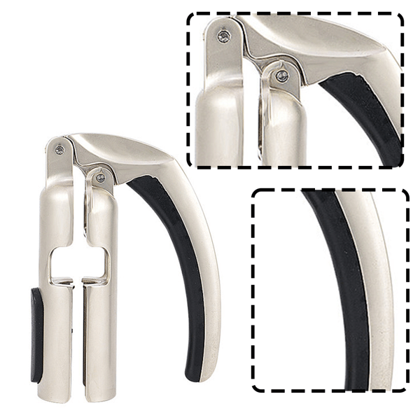 Champagne opener, portable sparkling wine corkscrew with easy lever action