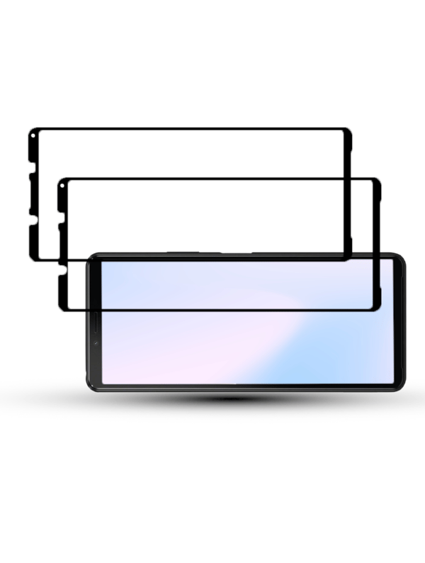 2-Pack SONY XPERIA 1 III Screen Protector - Tempered Glass 9H - Super Quality 3D