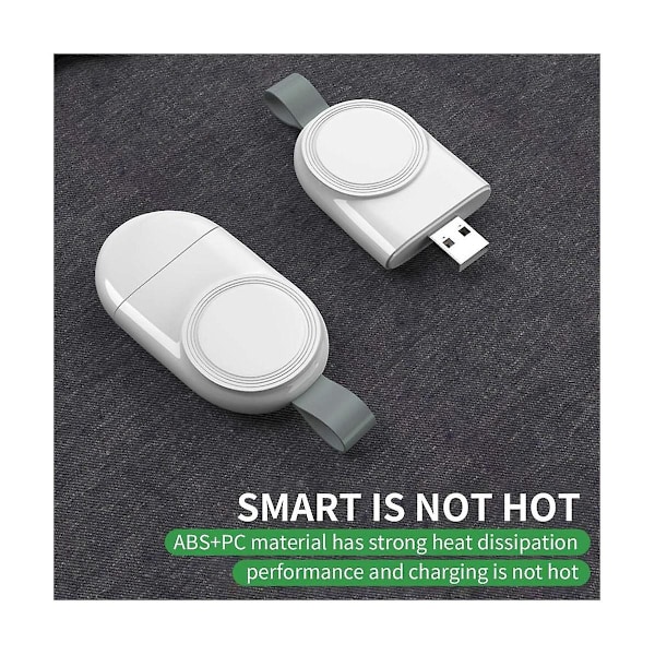 TS-Usb Laddare För , Magnetisk Reseportabel Trådlös Laddning För Serie 8 7 6 Se 5 4 3 2 1