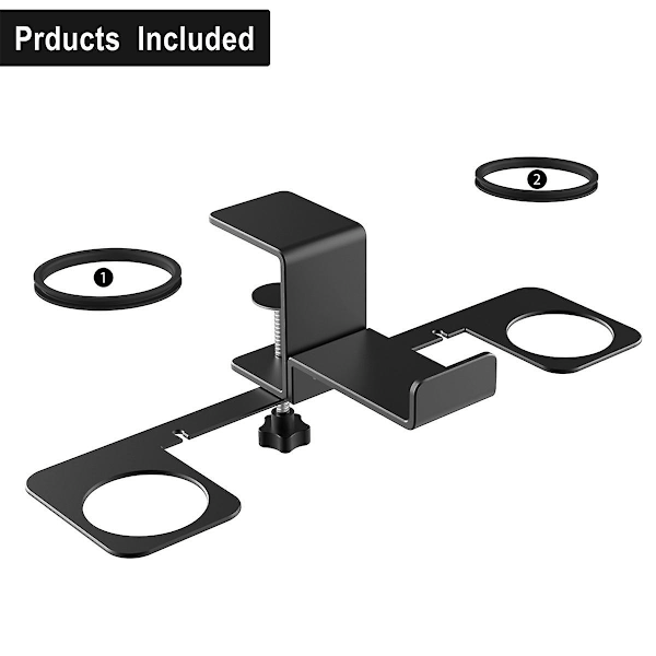 TS-Egnet For 3 Skrivebord Side Stativ Aluminium Legering Materiale Vr Stativ Tilbehørstativ