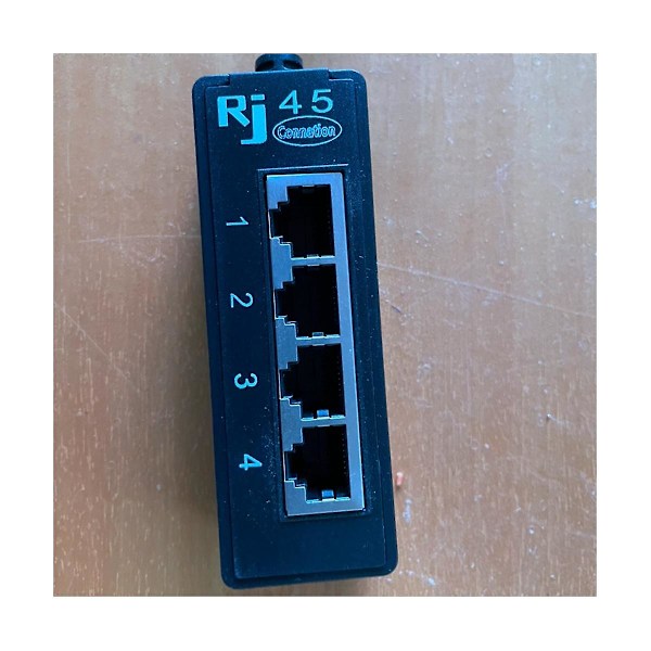 TS-4 I 1 Rj45 Lan-kontakt Ethernet Nätverkssplitterkabel 1 Hane Till 4 Lan-portar För Nätverksförlängning
