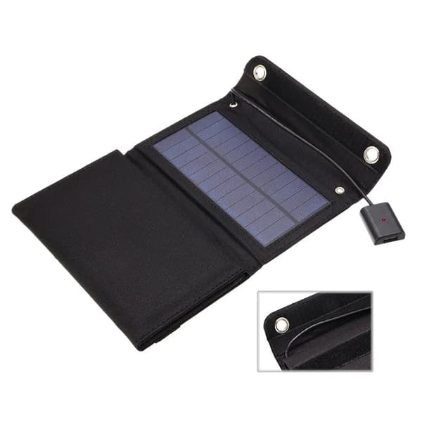 TS-Bærbar Solpanel 5V 1A