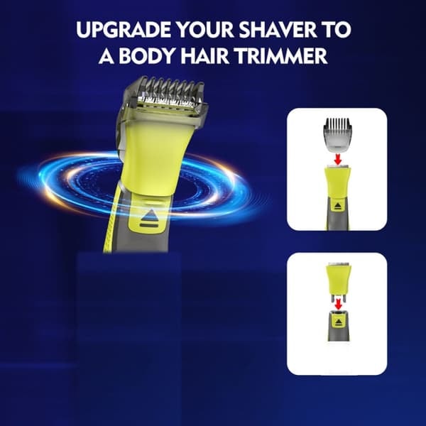TS-Trimmerhuvud med 3 kammar för Philips One Blade QP2520 / QP2630
