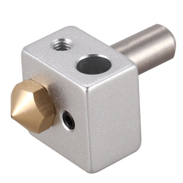 TS-Mk10 Hotend Kit för 3D-skrivare | M7 Munstycke och Hals med Rör och Aluminium Värmeblock | Förbättra
