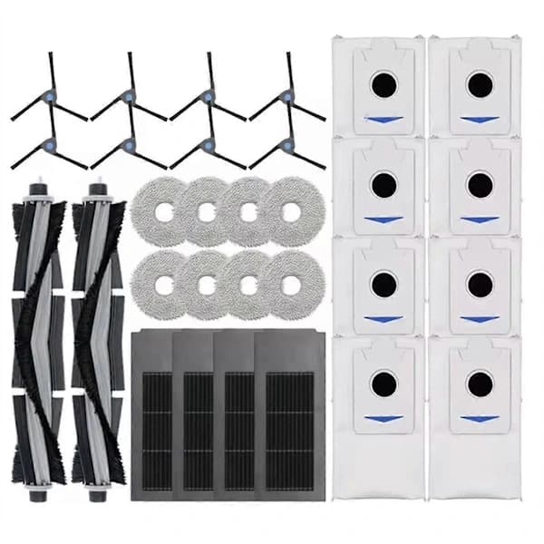 Til X2 Omni / X2 Pro / X2 Robotstøvsuger Tilbehør Rulle Hovedside Børste Filter Moppeklud Støvpose Dele
