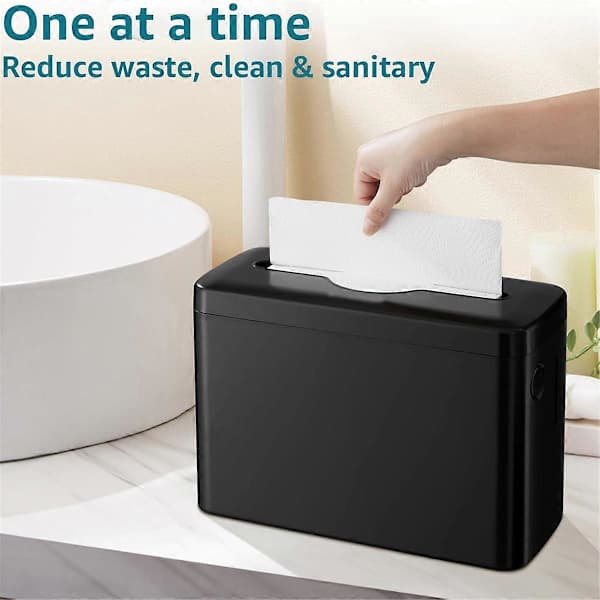 Papirhåndklædedispenser Bordplade, Håndklædedispenser til Badeværelse Kommerciel Multifold Trifold Papir