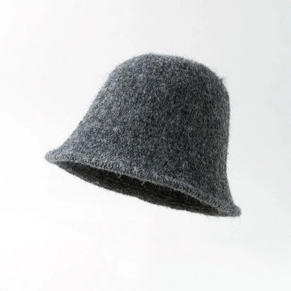Dame Bucket Hat Hætte GRÅ Grå