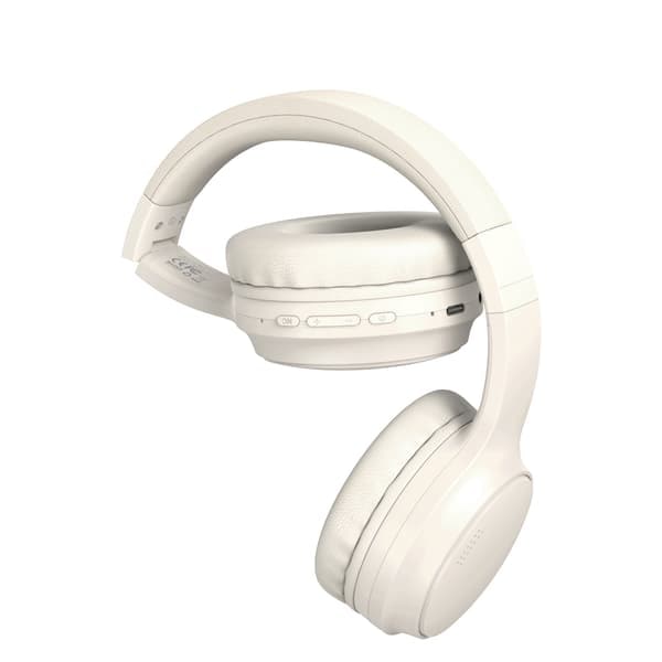 TS-XO Over-Ear Bluetooth-kuulokkeet ANC:llä ja 100 tunnin akunkestolla - Valkoinen