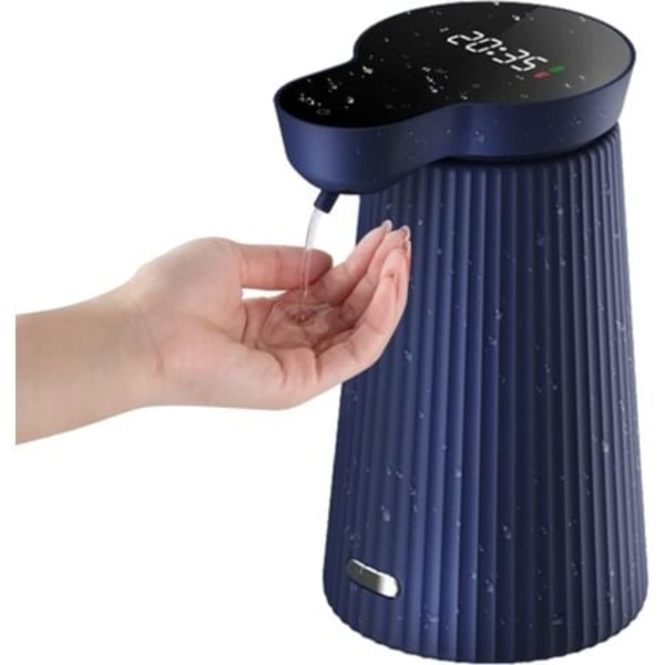 TS-Automatisk Såpedispenser, 500ml USB-ladende Automatisk Såpedispenser med Sensor, IPX4 Vanntett Berøringsfri Di