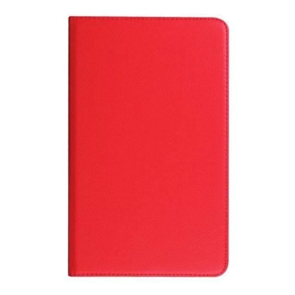 Samsung Galaxy Tab A6 10.1 Fodral - 360 Graders Rotation Läderfodral för Samsung Tab A6 10.1 SM-T580/T585 Surfplatta - Röd{HH}