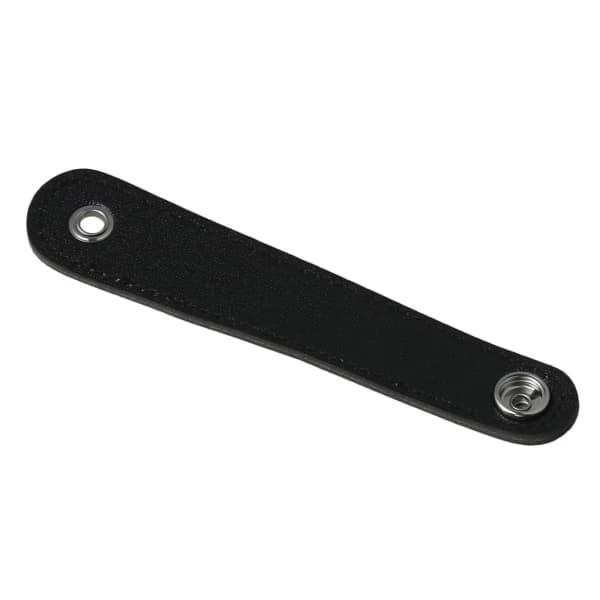 Svarta Bälgsremmar med Spännen 10cm för Dragspel - 2-pack
