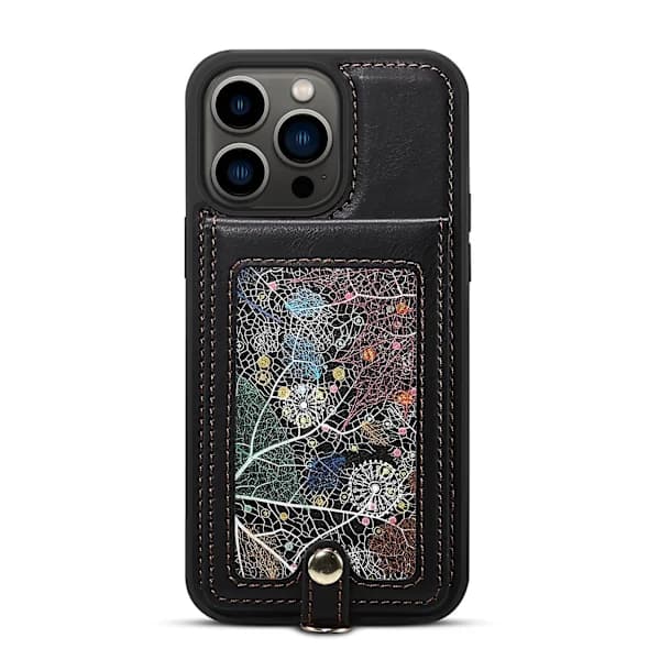 Telefondeksel med kortholder for iPhone 13 Pro Max