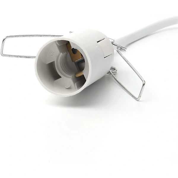 New Salt Lamp Cable with Switch 2024 - E14-1.8m - Salt Lamp Socket, White
