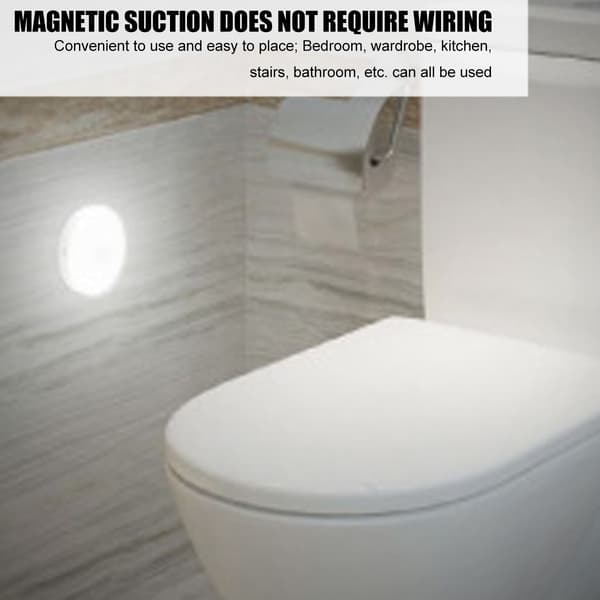 LED Indoor Lighting, Rechargeable Motion Sensor, Long-lasting Battery, Motion Sensor Night Light, Puck Light for Wardrobe, Closet, Kitchen