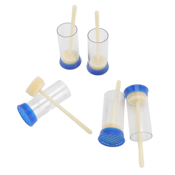 5 Pcs Queen Bee Marking Cage Soft Safe Easy Queen Bee Marking Cage Bottle Marker for Garden Potted Plants 0.2