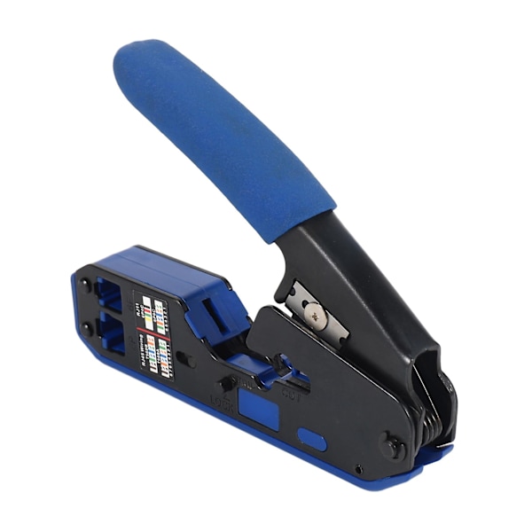 TS-Rj45 Verktyg Nätverkskrimp Rj45 Krimpverktyg Avisolerare Klippare För Rj45 Cat6 Cat5e Cat5 Rj11 Rj12 Con