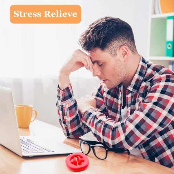 Fidgetleksak, sensorisk leksak för fingrar, festljudstillverkare, grepp- och klämleksak för händer, stressreducerande leksak för barn och vuxna
