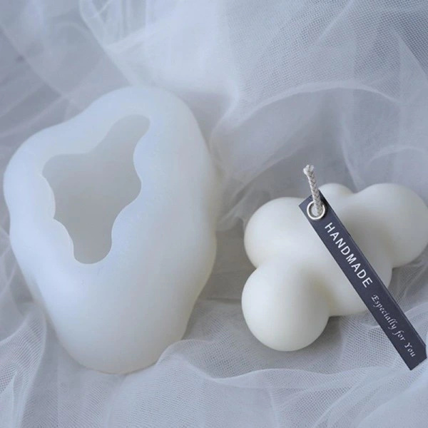 Lysforme Lys Stearinlys DIY Støbeforme i Silikoneform BR-410 Sky