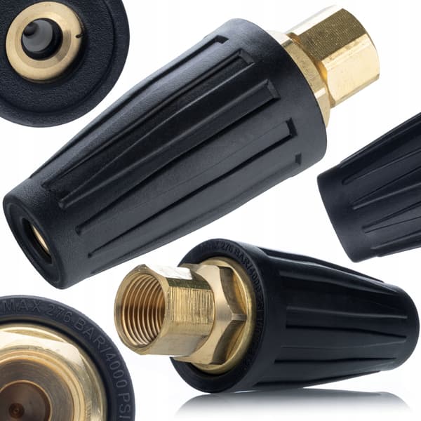 Turbo Nozzle Rotary Nozzle 050 – Ceramic Insert | 276 Bar | Thread M18X1.5 | Replacement Part for Karcher HD HDS
