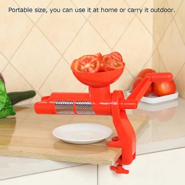 Fruktjuicer Mångsidig Portabel Tomatjuicer Fruktjuice Maker Extraktor Press Fruktextraktor Press