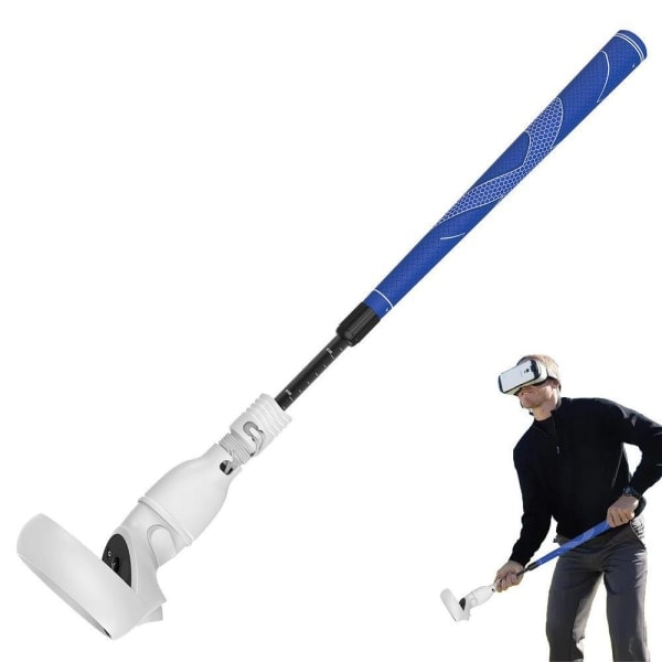 VR Golfklubbs Handkontroll Handtag Golf Tennis Baseball Kajak VR Golfgrepp Förlängningstillbehör för OCULUS Quest 2 Handkontroll