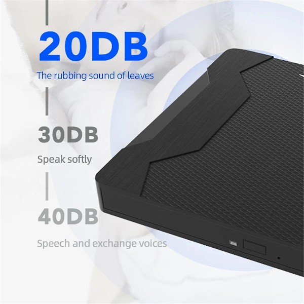 TS-Usb Ekstern DVD-leser Usb 3.0 Type C DVD-rw CD-rw Brenner Opptaker Tf Sd Optisk Stasjon Cd Dvd Rom