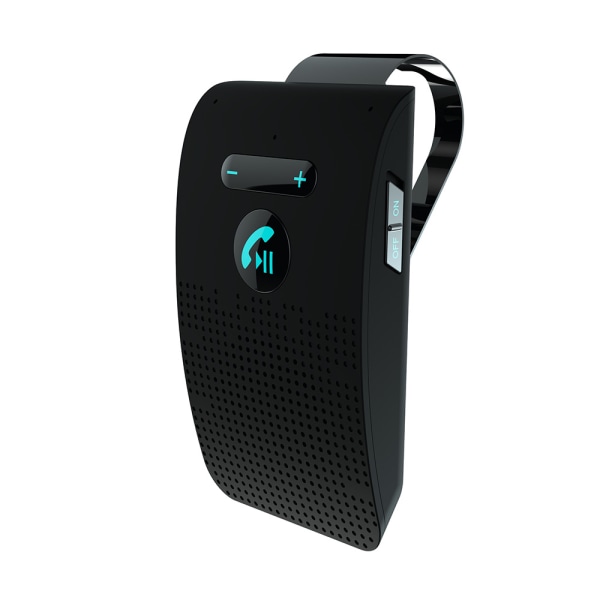 Bluetooth Car Kit Trådlös Bluetooth4.2 högtalartelefon Handsfree Car Kit Solskyddsklämma Högtalare（1st-svart）