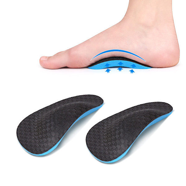3 par fotvalvskuddar för vuxna sport palm pads EVA inuti en