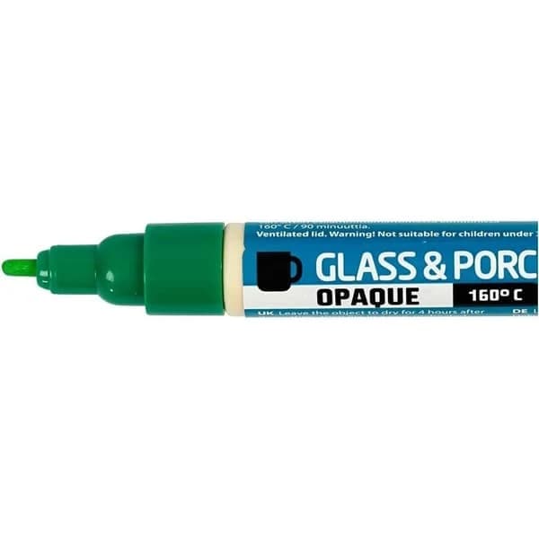 12-pack - Porslins- och glaspenna - Rita på glas, porslin och speglar